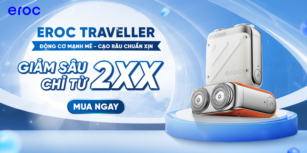 Máy cạo râu mini Eroc Traveller