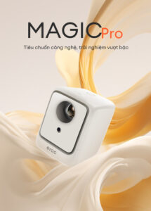 Máy chiếu mini Magic Pro nhỏ gọn, hình ảnh sắc nét