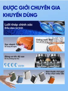 Máy cạo râu khuyên dùng