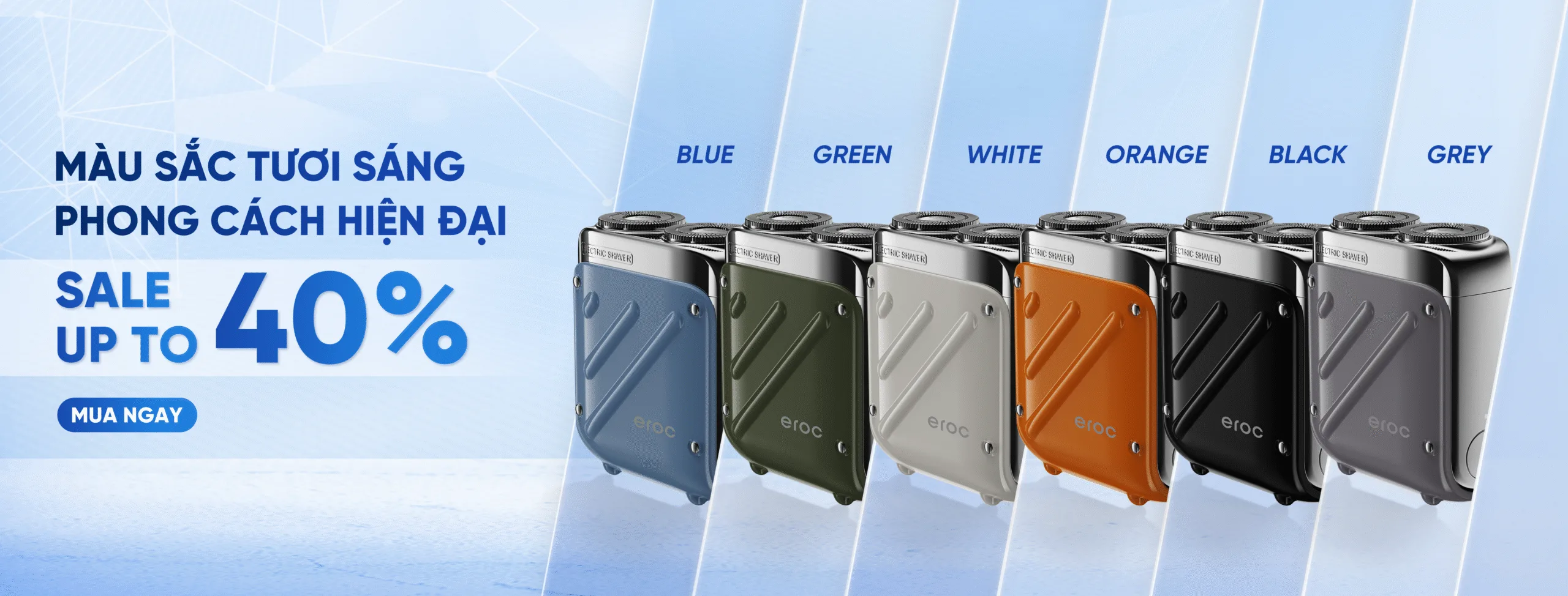 Máy cạo râu Eroc Traveller chính hãng