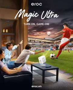 Máy chiếu Eroc Magic Ultra | Máy chiếu mini giá rẻ dưới 3 triệu đồng