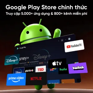 Máy chiếu Eroc Master cao cấp mới nhất | Android TV 14 chính thức, 1500 ANSI 40000 Lumens, Full HD 1080P hỗ trợ 4K, Dolby Audio 10W, Google Play Store, xoay 270 độ trình chiếu 210 inch.