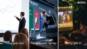 Máy chiếu là gì? Cấu tạo, nguyên lý hoạt động và ứng dụng của máy chiếu