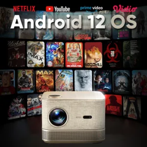 Máy chiếu EROC Muse tự động thông minh, tích hợp Micro hát Karaoke, độ sáng 1500 ANSI mang đến trải nghiệm rạp phim tại gia sắc nét