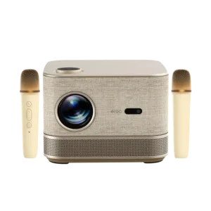 Máy chiếu EROC Muse tự động thông minh, tích hợp Micro hát Karaoke, độ sáng 1500 ANSI mang đến trải nghiệm rạp phim tại gia sắc nét