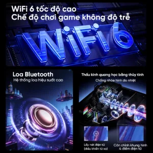 Máy chiếu EROC Magic X chính hãng độ phân giải 720P, hỗ trợ 4K, thiết kế chân đế Gimbal xoay 360 độ kim loại