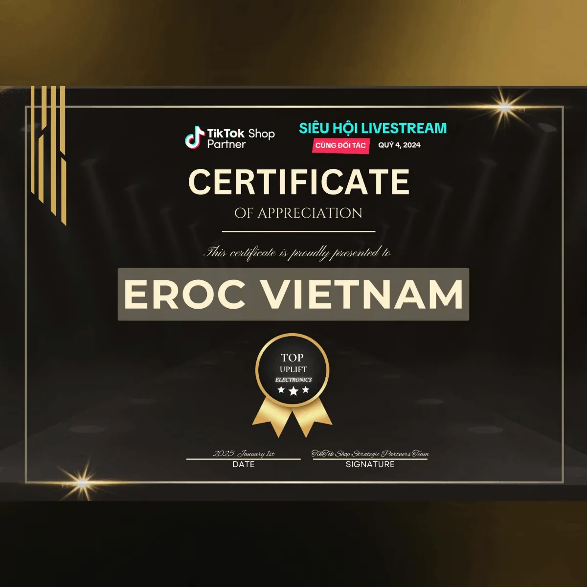 Dịch vụ 68 Siêu hội Livestream cùng đối tác Eroc x TikTok Shop Partner