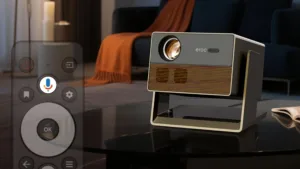 Cùng là máy chiếu điều khiển bằng giọng nói, điểm khác biệt của Eroc Flip Plus và Eroc Master là gì?